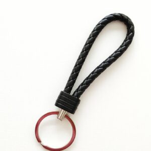 Porta chave em pele sintetica- preto