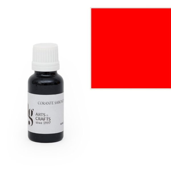 CORANTE 20ML VERMELHO