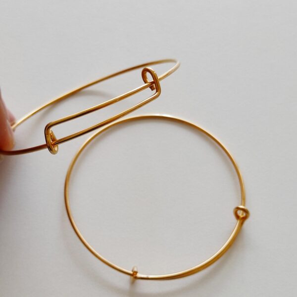 Pulseira ajustável em aço inoxidável