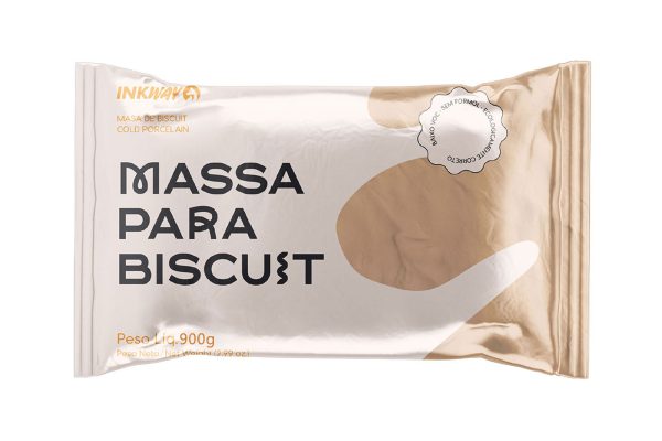 MASSA BISCUIT 900grs PELE INKWAY