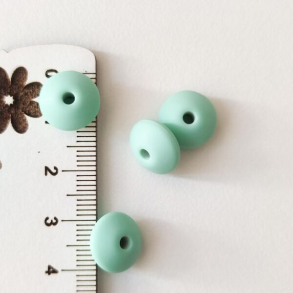 Separador em silicone 10 mm-Verde claro