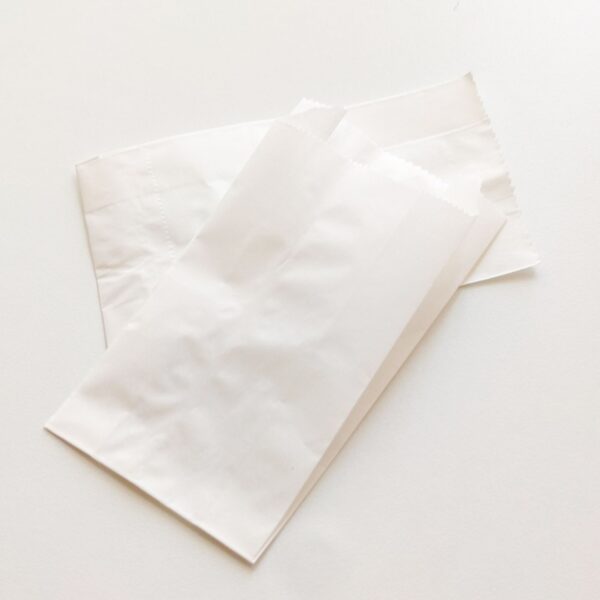 Saco de papel Branco 8X15 CM
