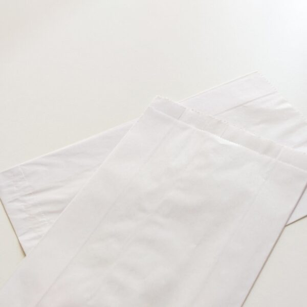 Saco de papel Branco 15X26 CM