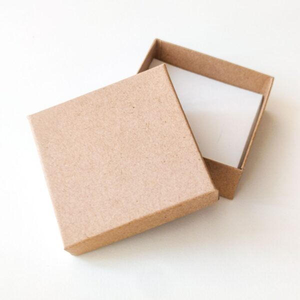 Caixa cartão forrado - Kraft 8x8 - PACK