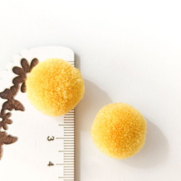 Pompom - 20 mm- Amarelo