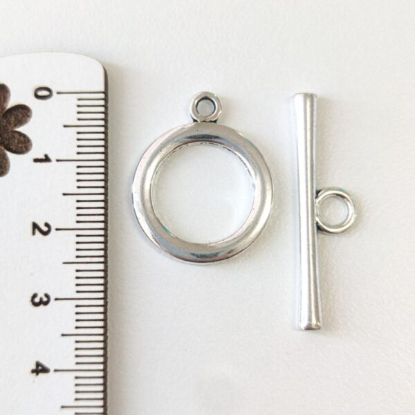 Fechos terminais "T" em metal 20 mm