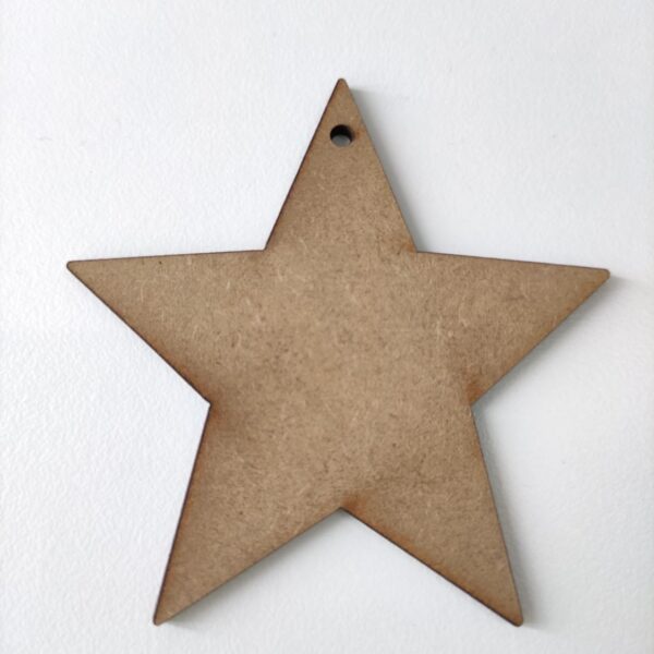Estrela em mdf