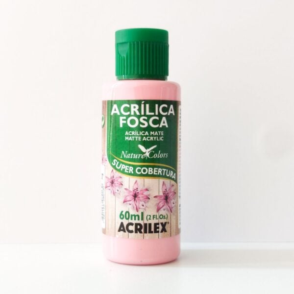 TINTA 60ML NATURE COLORS ROSA 03560537 ACRILEX