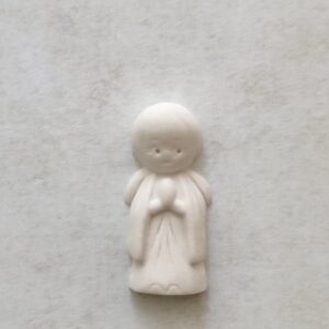 Molde em silicone, anjo menino