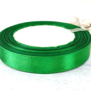 Fita de cetim -15 mm-Verde natal