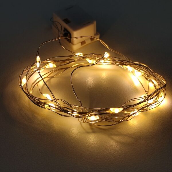 Luzes LED- fio com 0,5 mt-luz branca