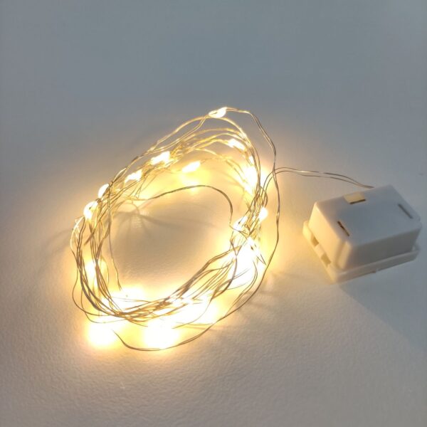 Luzes LED- fio com 0,5 mt-luz branca - Image 2