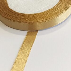 Fita de cetim -10 mm- Castanho dourado