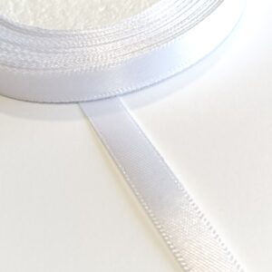 Fita de cetim -6 mm- Branco