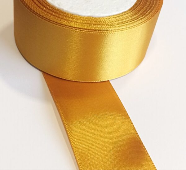 Fita de cetim -40 mm- amarelo dourado