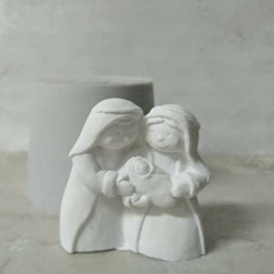 Molde em silicone -presépio--3D