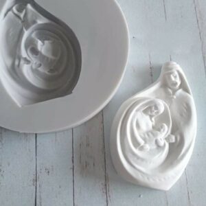 Molde em silicone, presépio