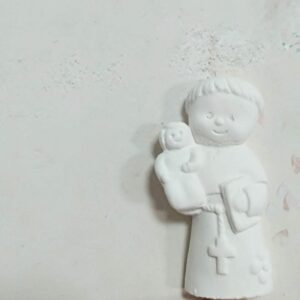Molde em silicone - Santo António (para colar)