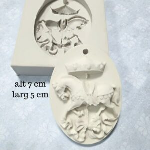 Molde em silicone -Carrosel