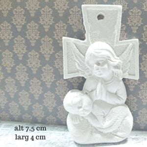 Molde em silicone -Cruz com anjo
