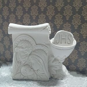 Molde em silicone -Sagrada família com calice