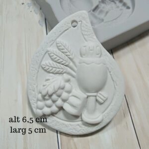 Molde em silicone -Gota comunhão