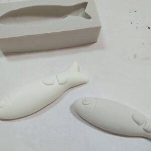 Molde em silicone -Sardinha