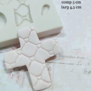 Molde em silicone-Cruz