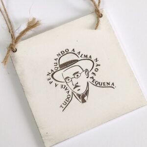 Molde em silicone -Azulejo Fernando Pessoa