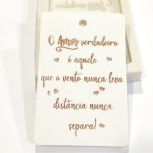 Molde em silicone -O amor verdadeiro