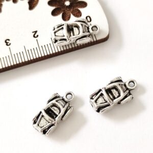 Pendente em metal carro - 15 mm