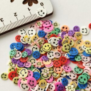 Aplique em polímero smile