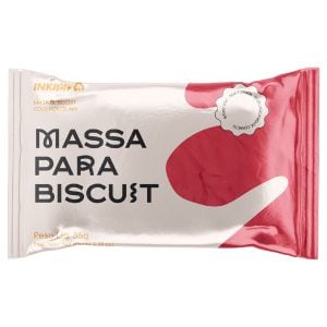 MASSA BISCUIT 85grs-ROSA ESCURO- INKWAY