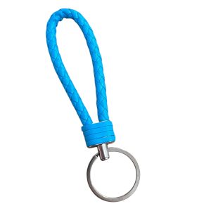 Porta chave em pele sintetica- Azul