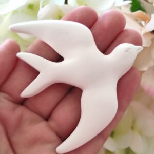Molde em silicone, Andorinha plana