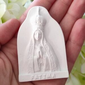 Molde em silicone, Nossa senhora de Fátima (p/imán)