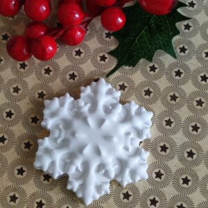 Molde em silicone, Floco de neve
