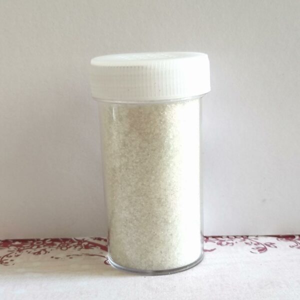 GLITTER FINO -30 GR -branco
