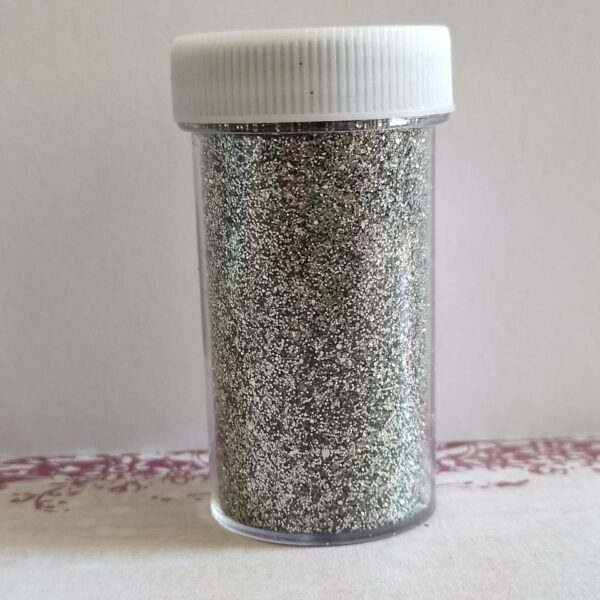 GLITTER FINO -30 GR -Prateado
