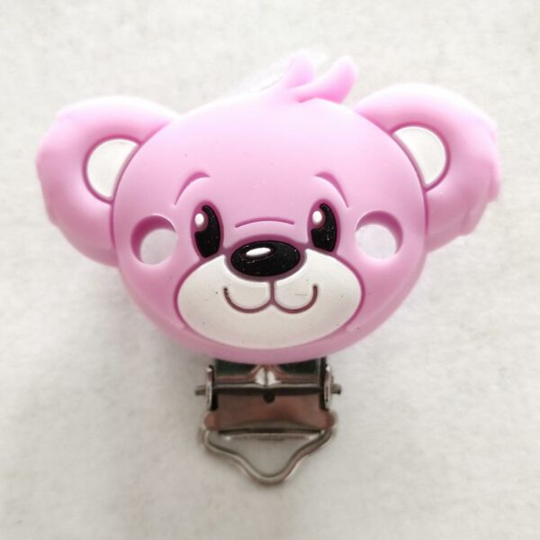 Mola em silicone Koala lilas