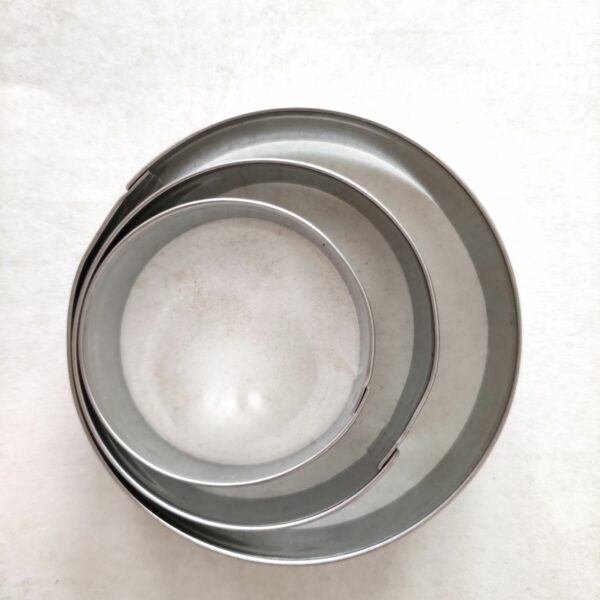 Conjunto de 3 cortadores circulares