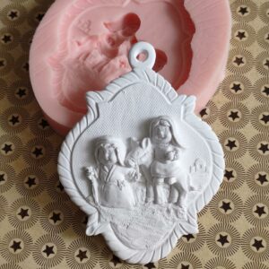 Molde em silicone, Presépio em patela