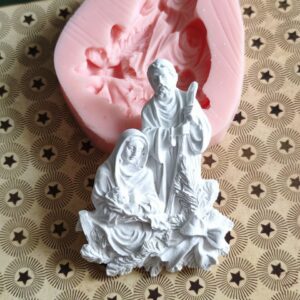 Molde em silicone, sagrada Família