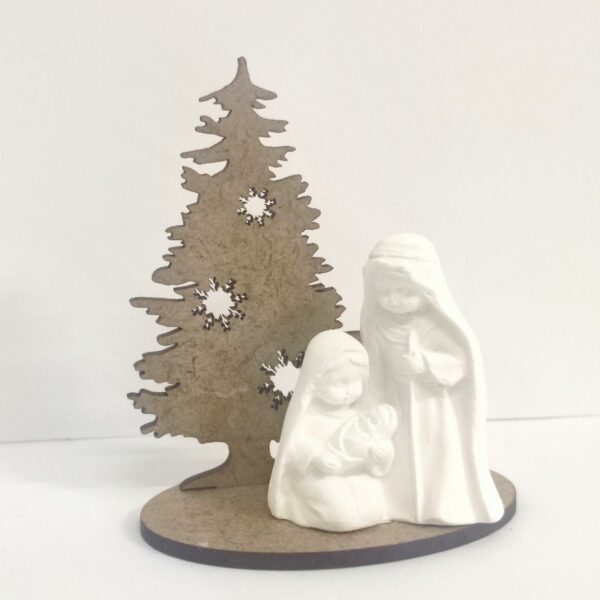 Pinheiro com base em MDF 8 cm - Image 2