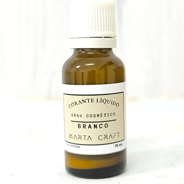 Corante Cosmético Branco 20 ml