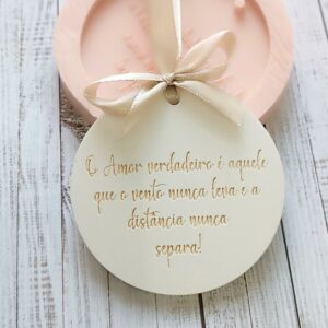 Molde em silicone, O amor verdadeiro...