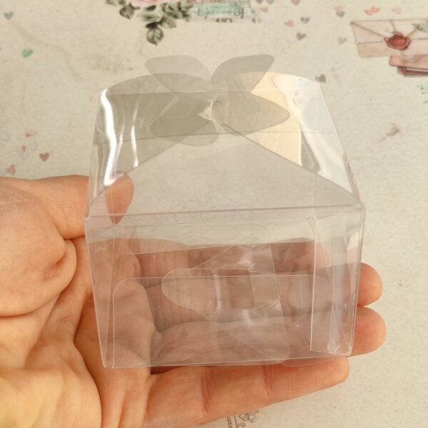 Caixa de acetato 7x7x5 cm (pack 4 unid)