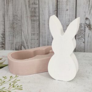 Molde em silicone, Coelho simples