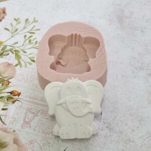 Molde em silicone, Elefante