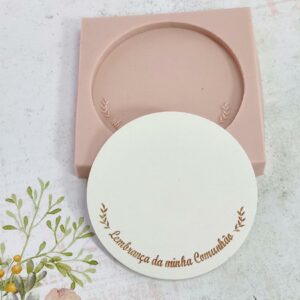 Molde em silicone, Lembrança da minha comunhão-S/Furo